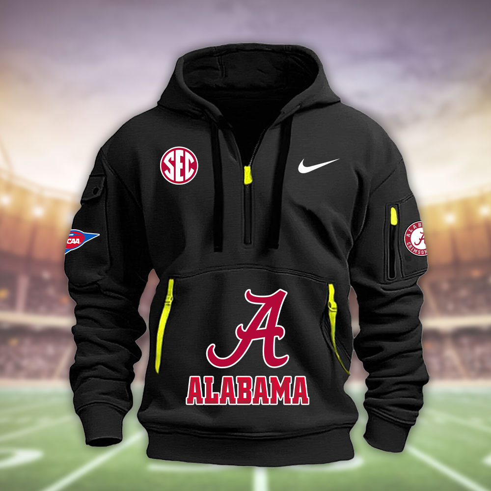 Alabama Crimson Tide Heavy Hoodie - Famjoys Alabama Crimson Tide Heavy Hoodie - Famjoys
