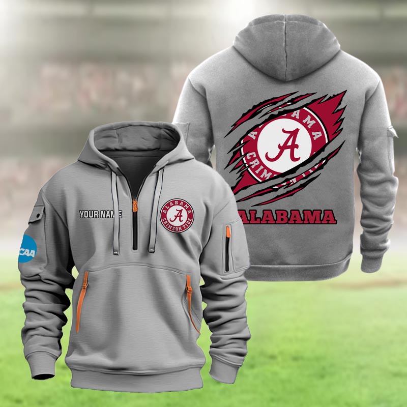 Alabama Crimson Tide Heavy Hoodie - Famjoys Alabama Crimson Tide Heavy Hoodie - Famjoys