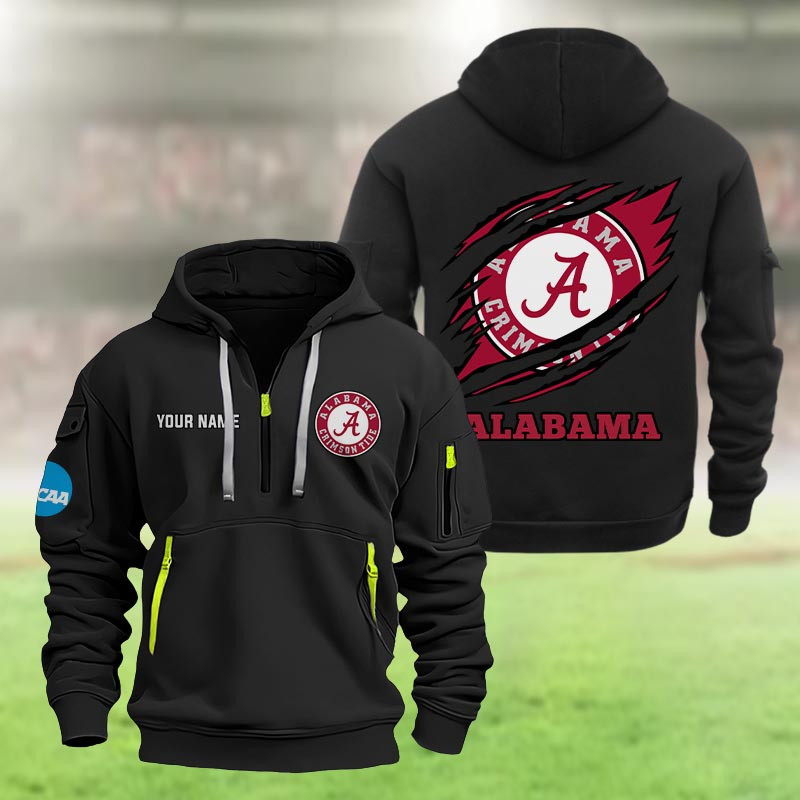 Alabama Crimson Tide Heavy Hoodie - Famjoys Alabama Crimson Tide Heavy Hoodie - Famjoys