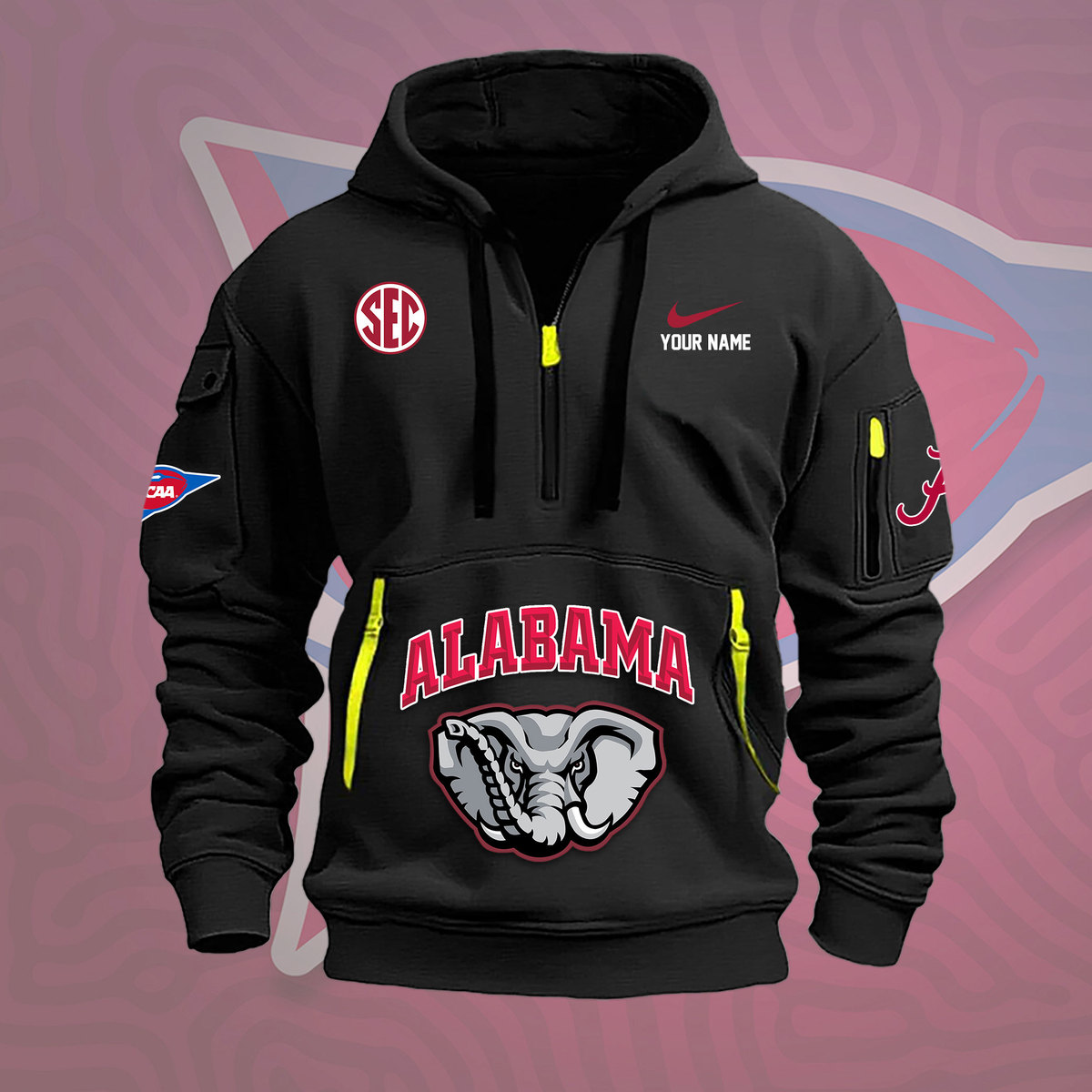 Alabama Crimson Tide Heavy Hoodie - Famjoys Alabama Crimson Tide Heavy Hoodie - Famjoys