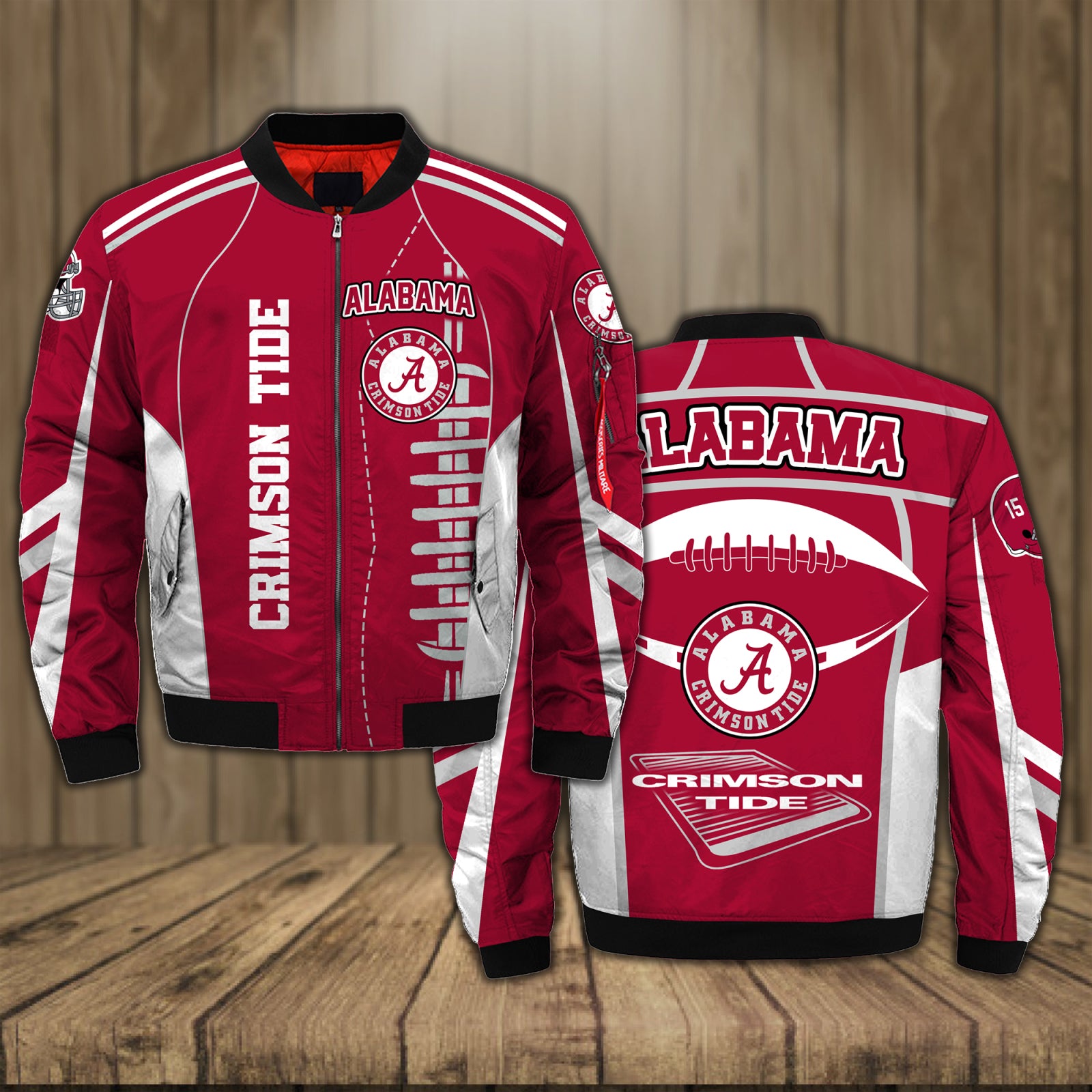 Alabama Crimson Tide Jacket - Famjoys Alabama Crimson Tide Jacket - Famjoys