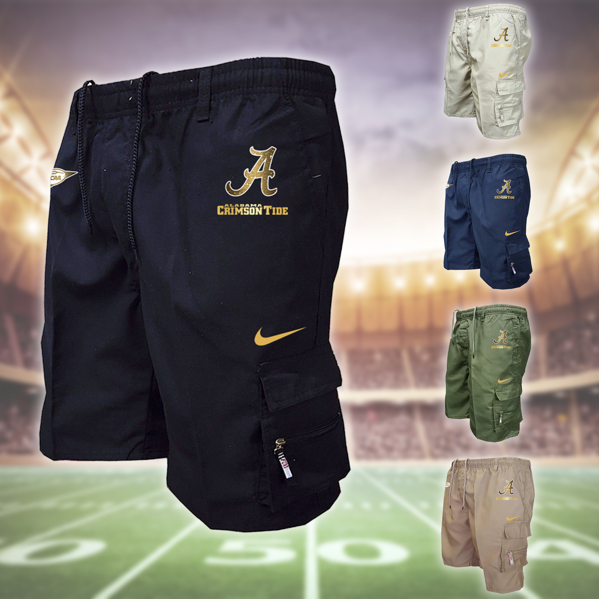 Alabama Crimson Tide Man Shorts - Famjoys Alabama Crimson Tide Man Shorts - Famjoys