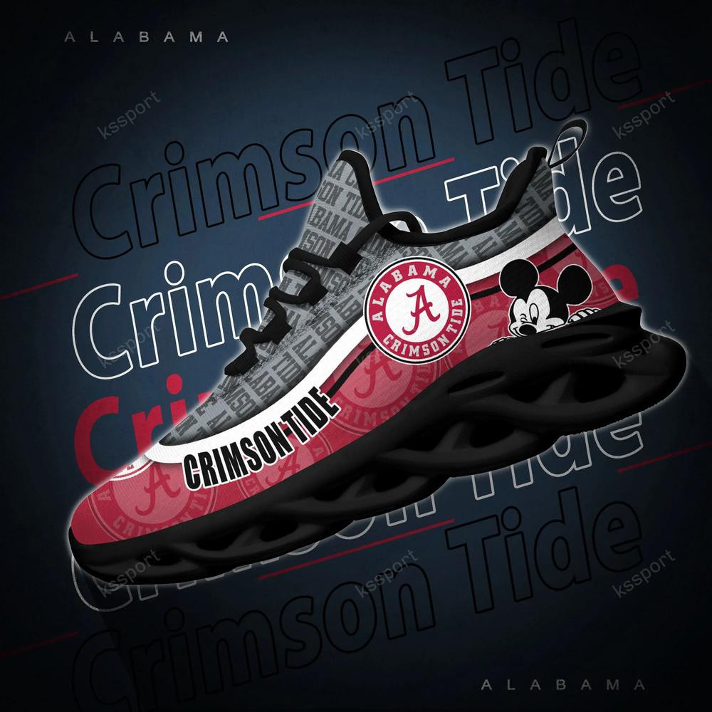Alabama Crimson Tide Max Soul Clunky Sneakers - Famjoys Alabama Crimson Tide Max Soul Clunky Sneakers - Famjoys