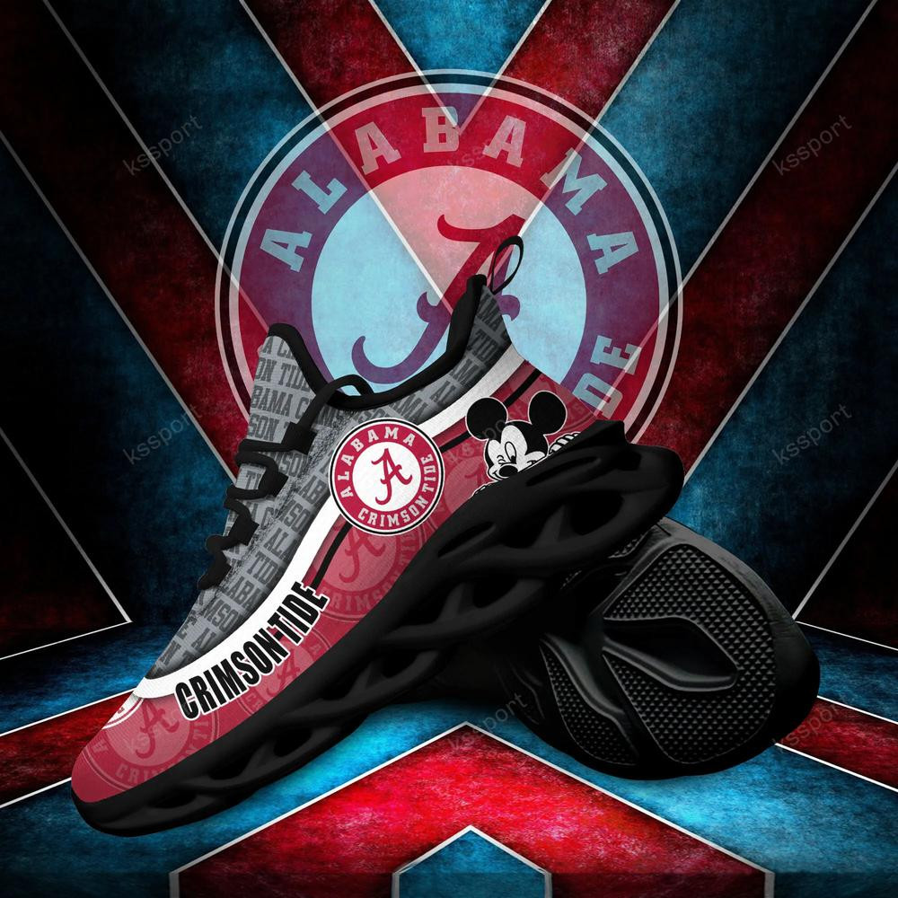 Alabama Crimson Tide Max Soul Clunky Sneakers - Famjoys Alabama Crimson Tide Max Soul Clunky Sneakers - Famjoys