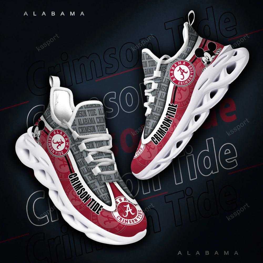 Alabama Crimson Tide Max Soul Clunky Sneakers - Famjoys Alabama Crimson Tide Max Soul Clunky Sneakers - Famjoys