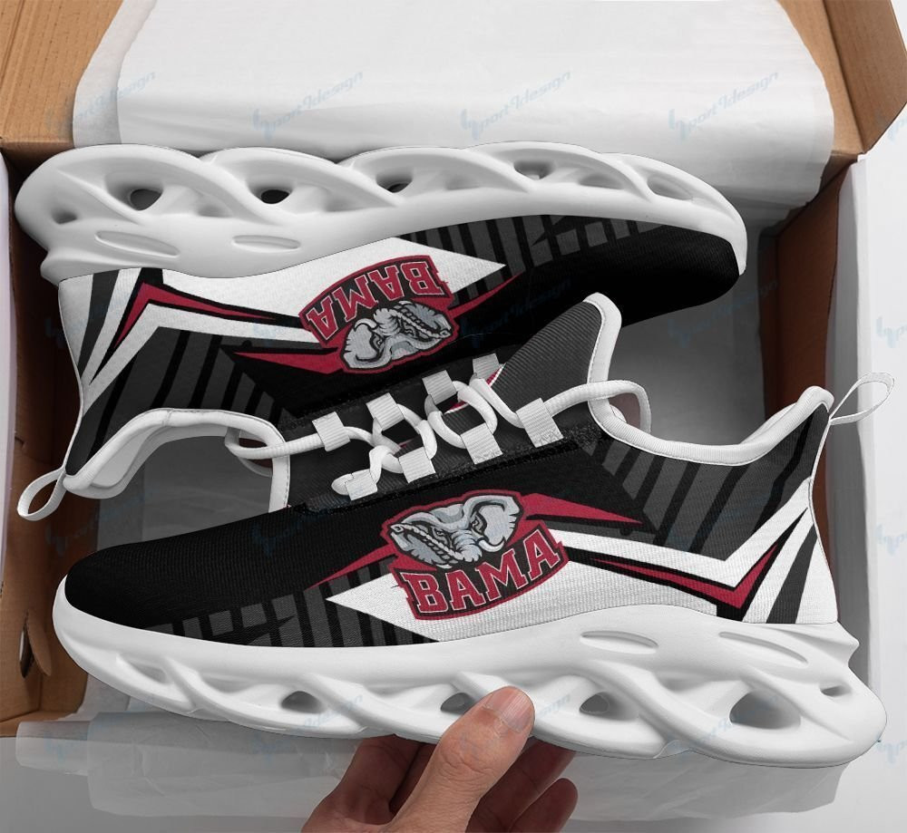 Alabama Crimson Tide Max Soul YZ Running Sneakers 22 - Famjoys Alabama Crimson Tide Max Soul YZ Running Sneakers 22 - Famjoys