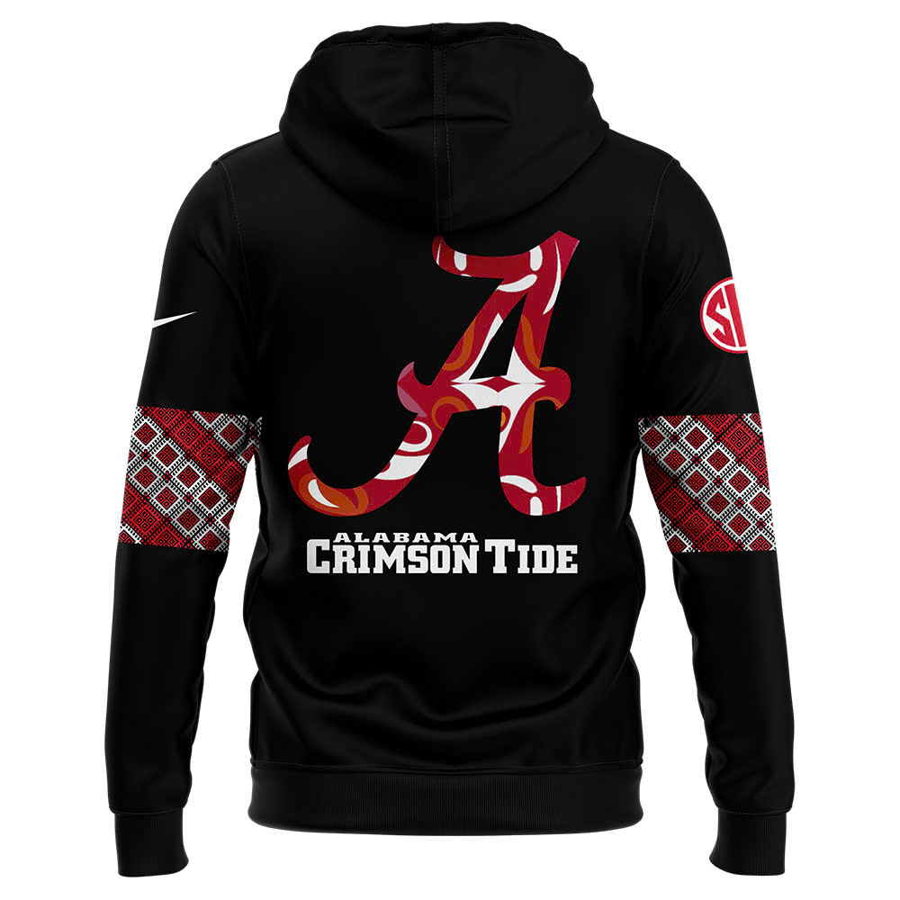 Alabama Crimson Tide Native American Heritage Month Premium Pullover Hoodie - Famjoys Alabama Crimson Tide Native American Heritage Month Premium Pullover Hoodie - Famjoys