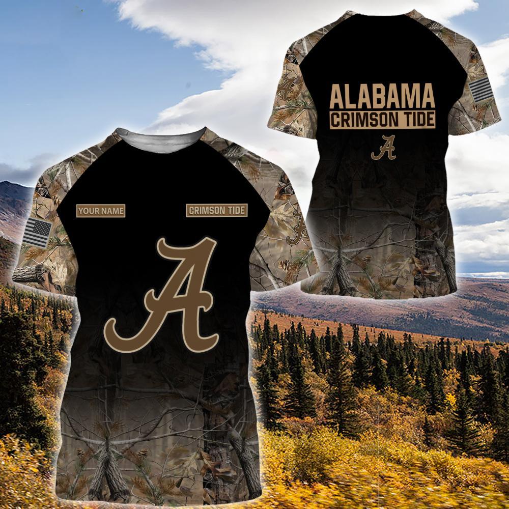 Alabama Crimson Tide Personalized Hunting Camo Hoodie,T-Shirt, Sweatshirt, Zipper - Famjoys Alabama Crimson Tide Personalized Hunting Camo Hoodie,T-Shirt, Sweatshirt, Zipper - Famjoys