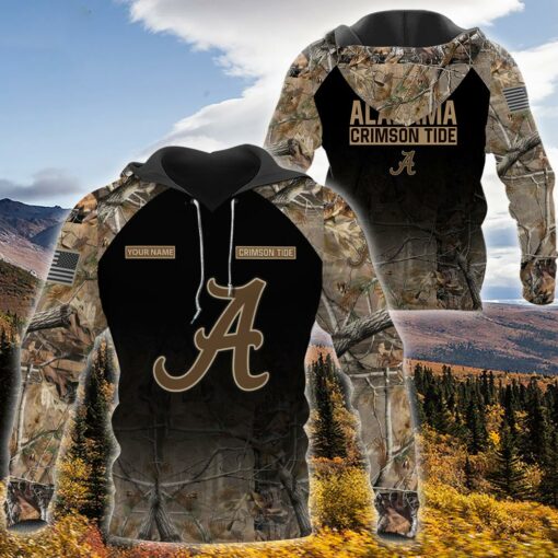 Alabama Crimson Tide Personalized Hunting Camo Hoodie,T-Shirt, Sweatshirt, Zipper - Famjoys Alabama Crimson Tide Personalized Hunting Camo Hoodie,T-Shirt, Sweatshirt, Zipper - Famjoys