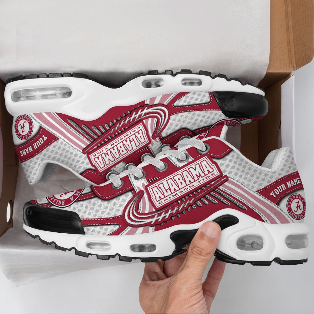 Alabama Crimson Tide TN Shoes Custom Your Name, Sport Shoes, Gifts For Fans, Sport Gifts For Him ETRG-62360 - Famjoys Alabama Crimson Tide TN Shoes Custom Your Name, Sport Shoes, Gifts For Fans, Sport Gifts For Him ETRG-62360 - Famjoys