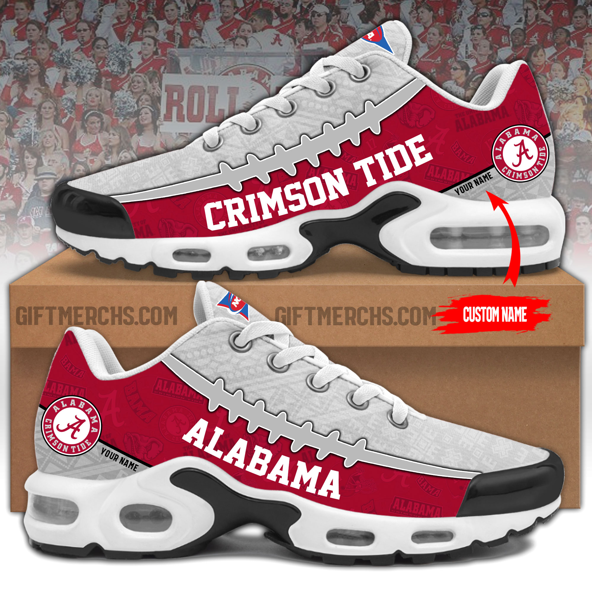Alabama Personalized Shoes - Famjoys Alabama Personalized Shoes - Famjoys