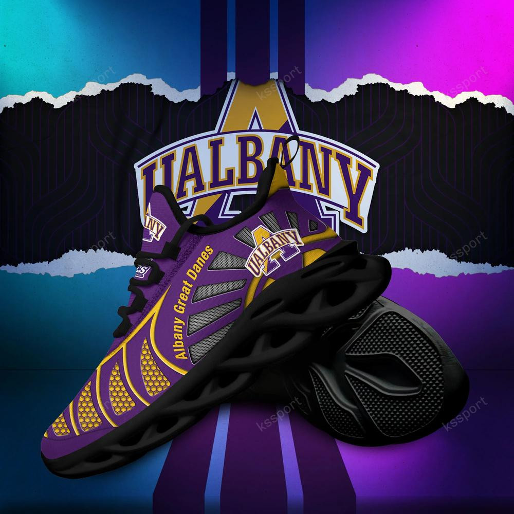 Albany Great Danes Max Soul Clunky, Black And White Running Shoes - Famjoys Albany Great Danes Max Soul Clunky, Black And White Running Shoes - Famjoys