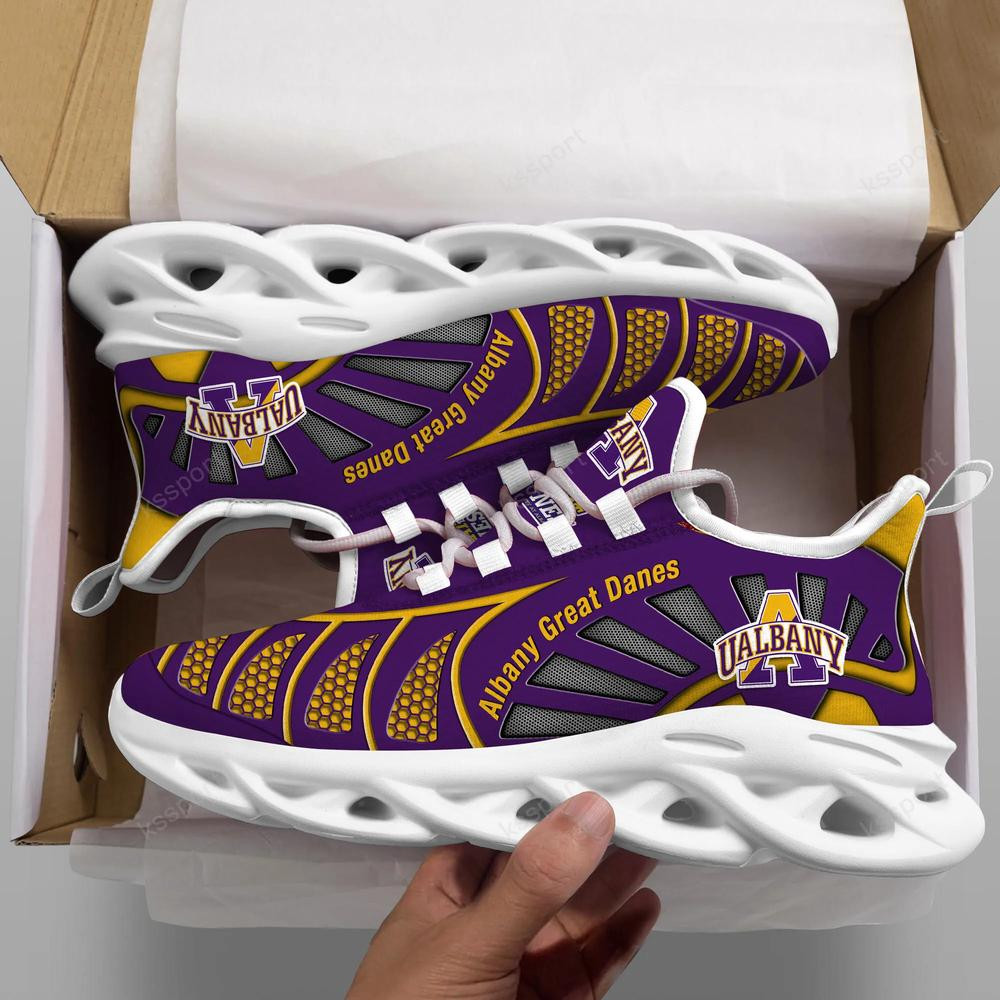 Albany Great Danes Max Soul Clunky, Black And White Running Shoes - Famjoys Albany Great Danes Max Soul Clunky, Black And White Running Shoes - Famjoys
