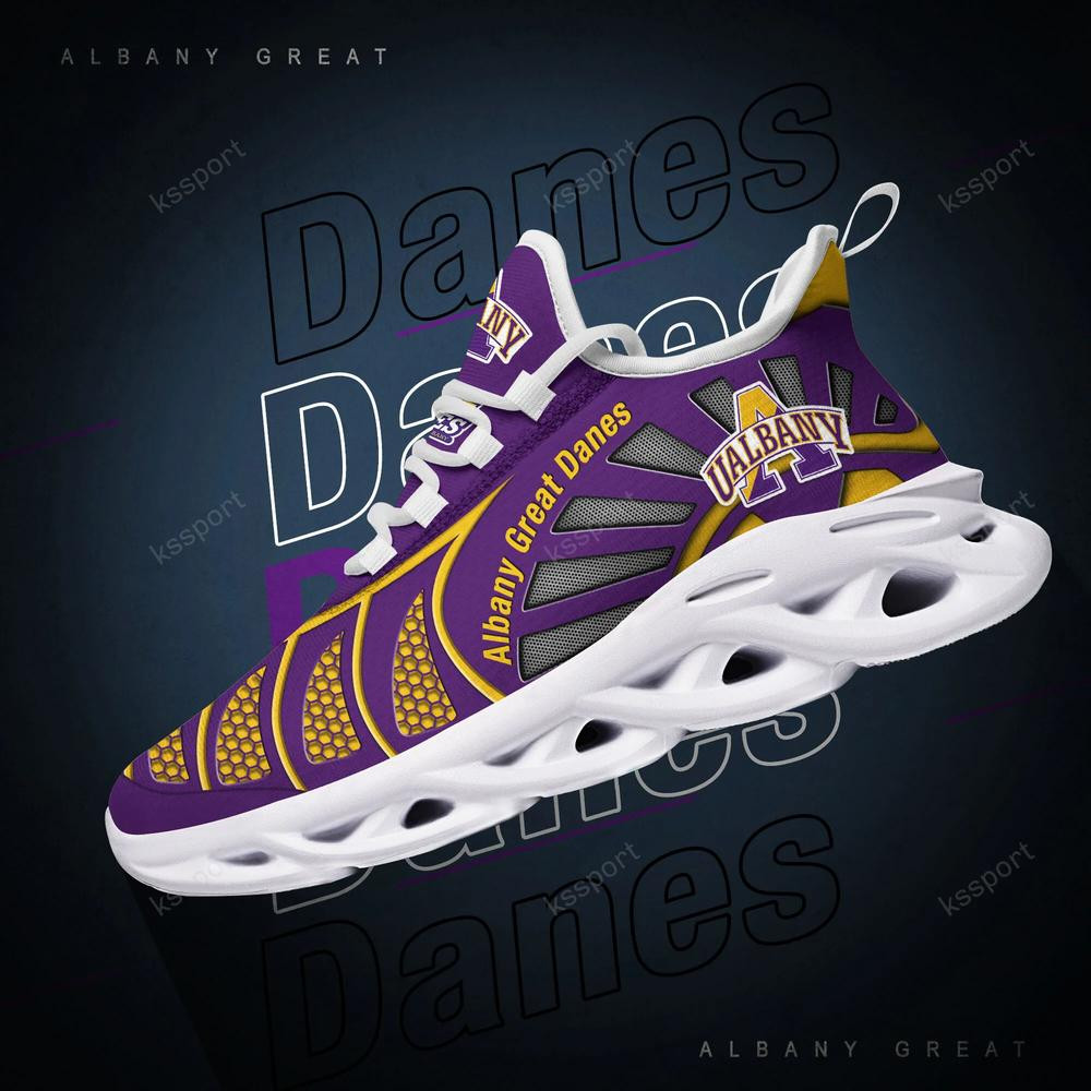 Albany Great Danes Max Soul Clunky, Black And White Running Shoes - Famjoys Albany Great Danes Max Soul Clunky, Black And White Running Shoes - Famjoys