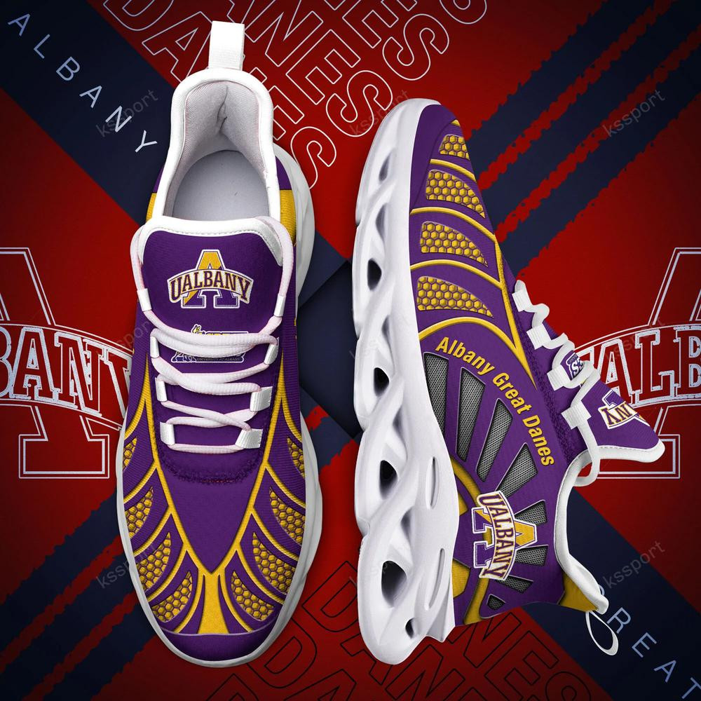Albany Great Danes Max Soul Clunky, Black And White Running Shoes - Famjoys Albany Great Danes Max Soul Clunky, Black And White Running Shoes - Famjoys