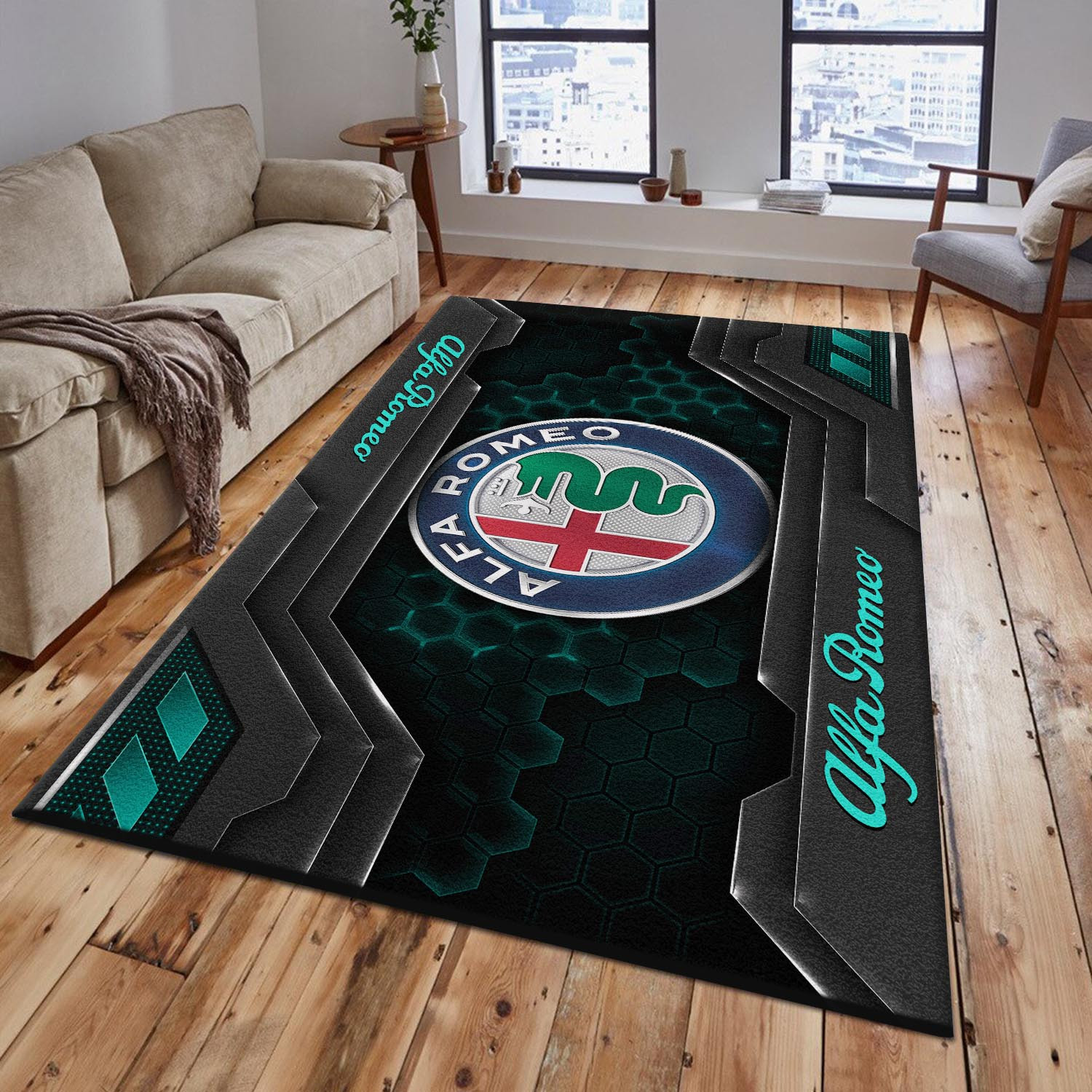 Alfa Romeo Area Rugs 0269 - Famjoys Alfa Romeo Area Rugs 0269 - Famjoys