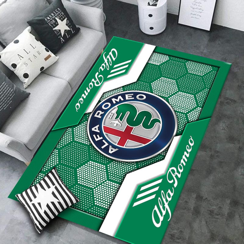 Alfa Romeo Area Rugs 3376 Multicolor - Famjoys Alfa Romeo Area Rugs 3376 Multicolor - Famjoys