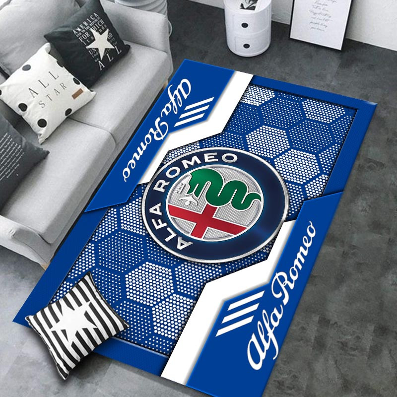 Alfa Romeo Area Rugs 3376 Multicolor - Famjoys Alfa Romeo Area Rugs 3376 Multicolor - Famjoys
