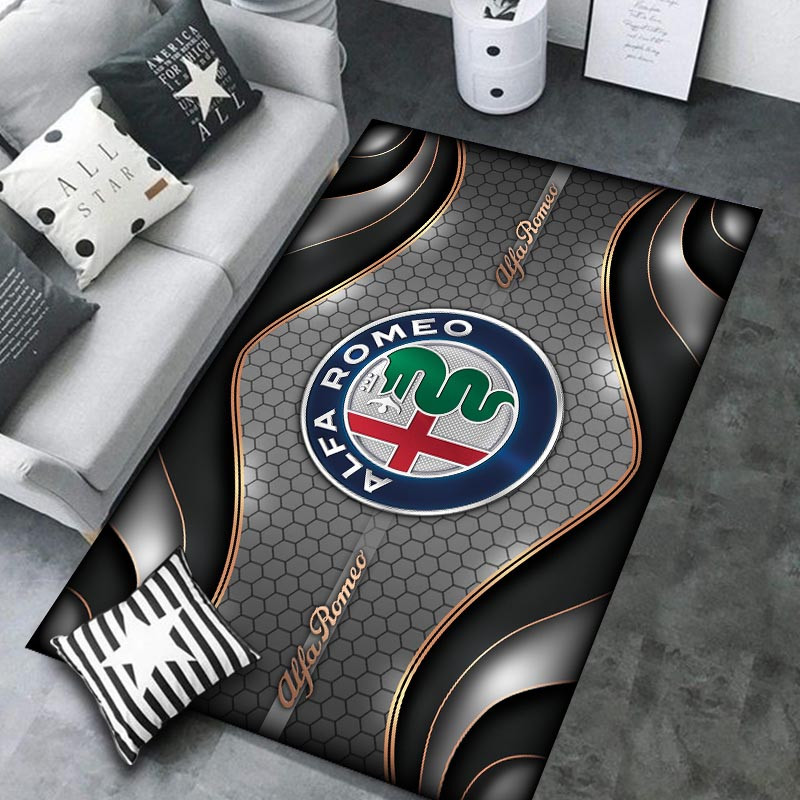 Alfa Romeo Area Rugs 3887 Multicolor - Famjoys Alfa Romeo Area Rugs 3887 Multicolor - Famjoys