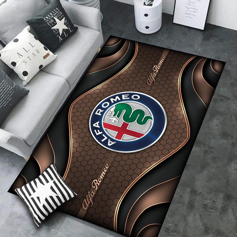Alfa Romeo Area Rugs 3887 Multicolor - Famjoys Alfa Romeo Area Rugs 3887 Multicolor - Famjoys