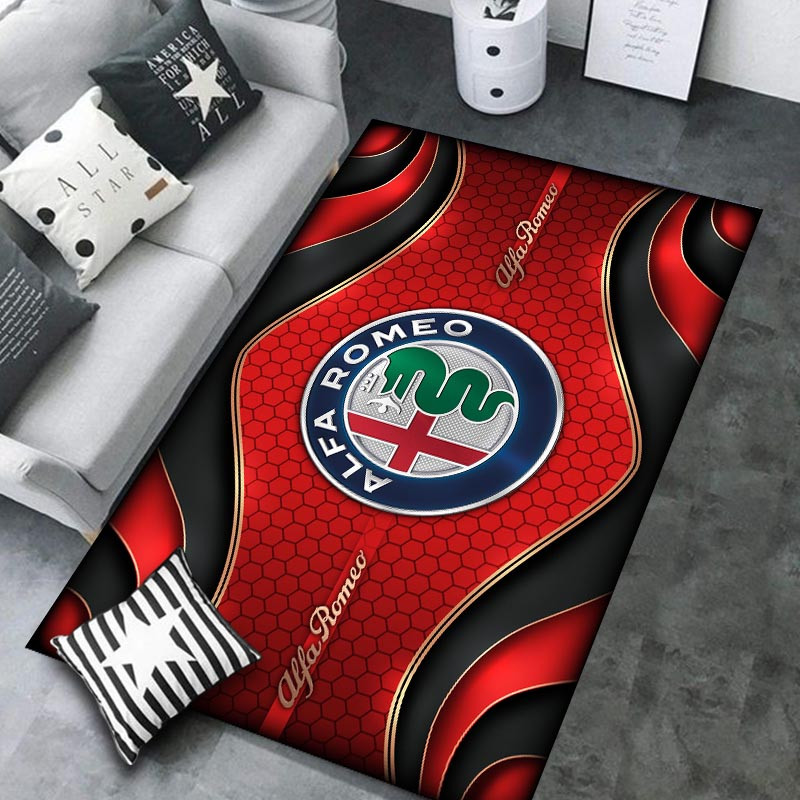 Alfa Romeo Area Rugs 3887 Multicolor - Famjoys Alfa Romeo Area Rugs 3887 Multicolor - Famjoys