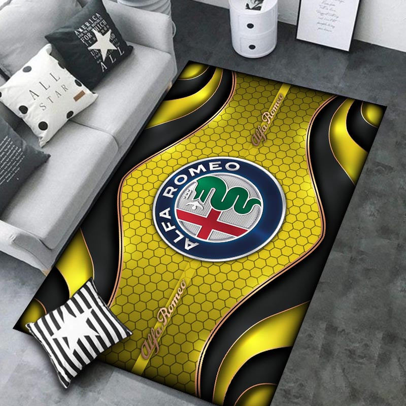 Alfa Romeo Area Rugs 3887 Multicolor - Famjoys Alfa Romeo Area Rugs 3887 Multicolor - Famjoys