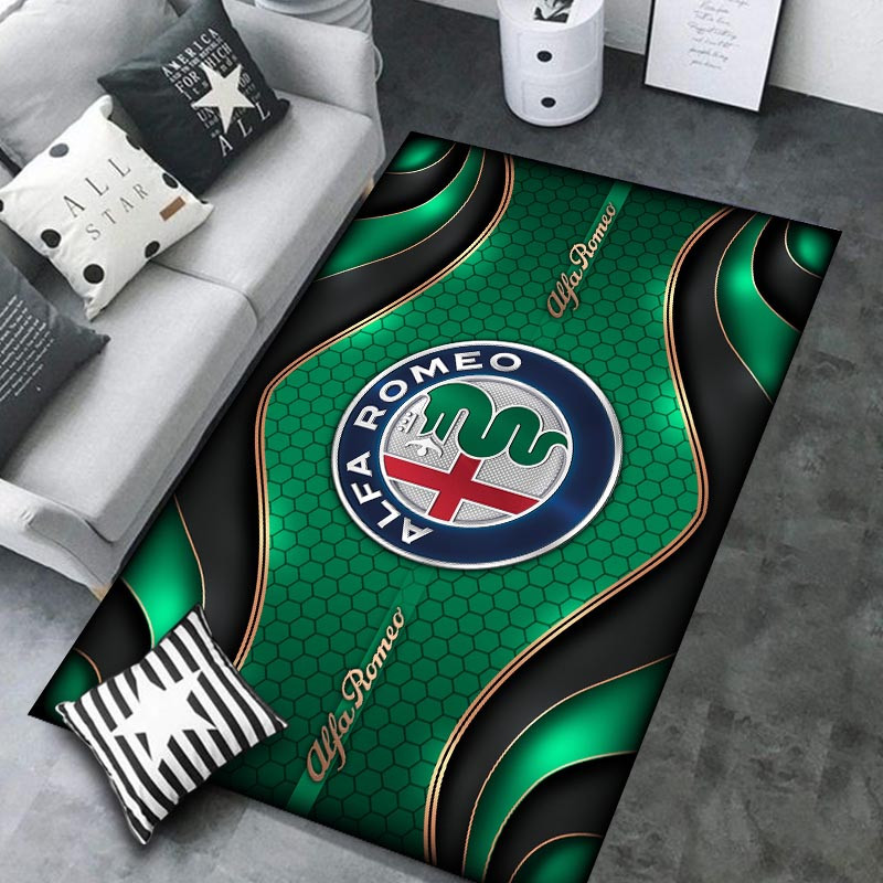 Alfa Romeo Area Rugs 3887 Multicolor - Famjoys Alfa Romeo Area Rugs 3887 Multicolor - Famjoys