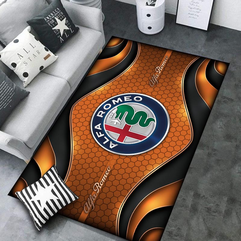 Alfa Romeo Area Rugs 3887 Multicolor - Famjoys Alfa Romeo Area Rugs 3887 Multicolor - Famjoys