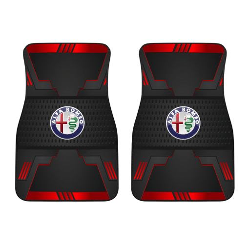 Alfa Romeo Front Car Mats V4 - Famjoys Alfa Romeo Front Car Mats V4 - Famjoys