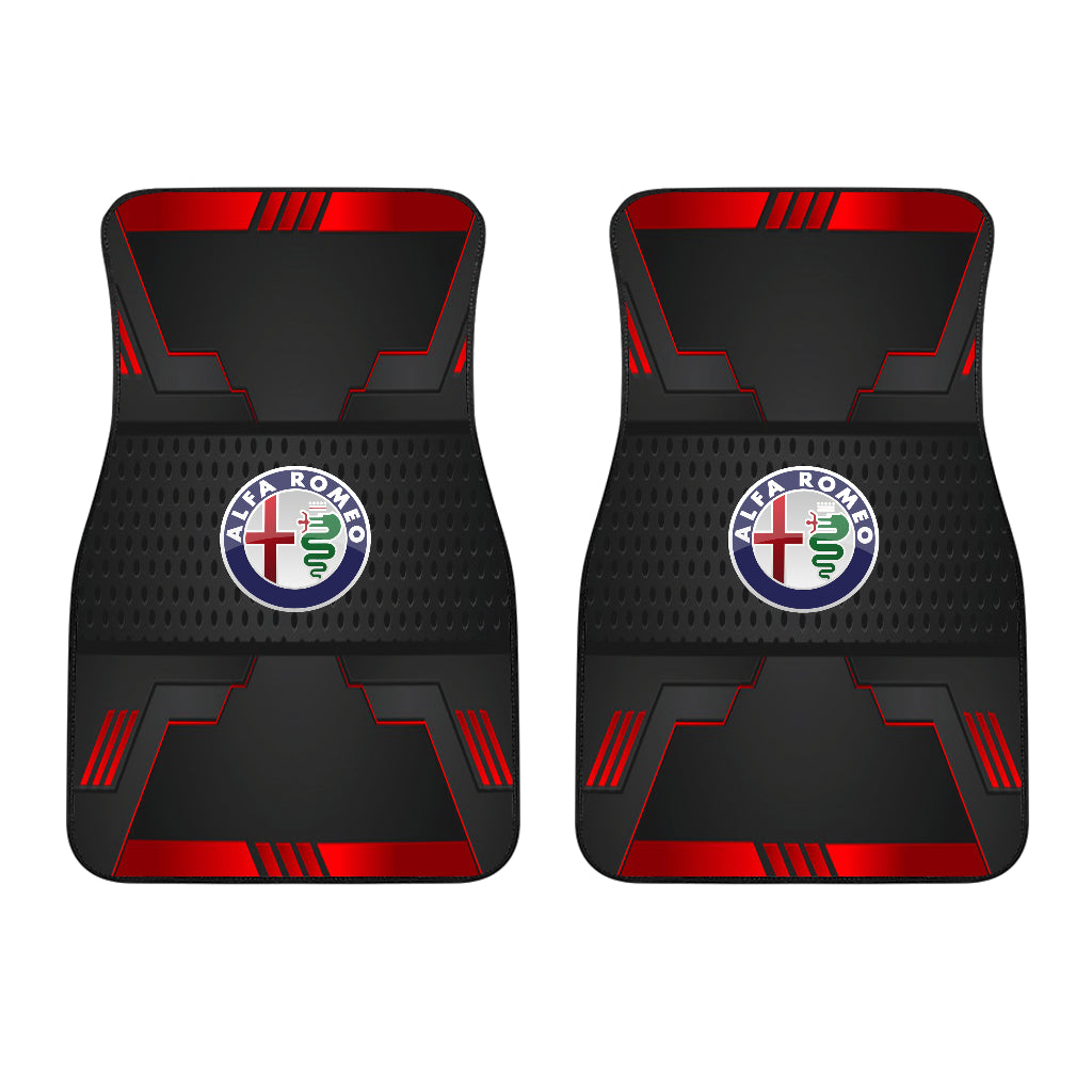 Alfa Romeo Front Car Mats V4 - Famjoys Alfa Romeo Front Car Mats V4 - Famjoys