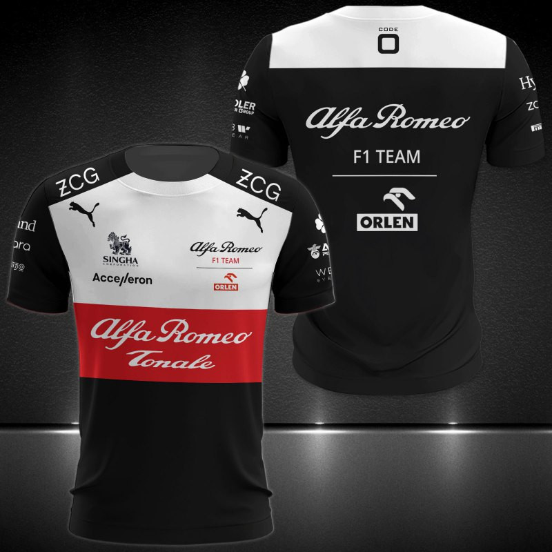 Alfa Romeo Racing ORLEN Printing T-Shirt, Polo, Hoodie, Zip, Bomber 9683 - Famjoys Alfa Romeo Racing ORLEN Printing T-Shirt, Polo, Hoodie, Zip, Bomber 9683 - Famjoys