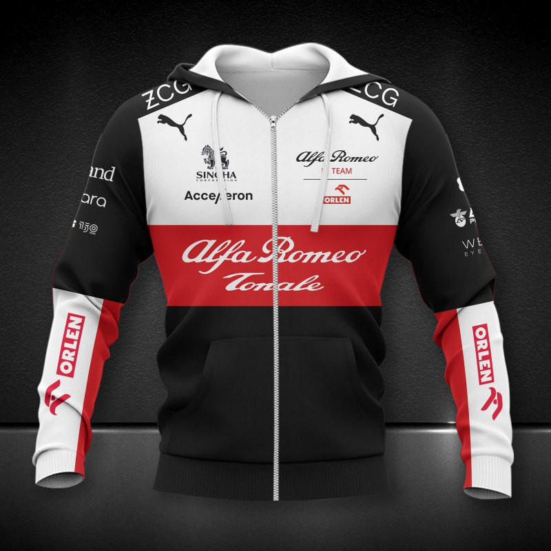 Alfa Romeo Racing ORLEN Printing T-Shirt, Polo, Hoodie, Zip, Bomber 9683 - Famjoys Alfa Romeo Racing ORLEN Printing T-Shirt, Polo, Hoodie, Zip, Bomber 9683 - Famjoys