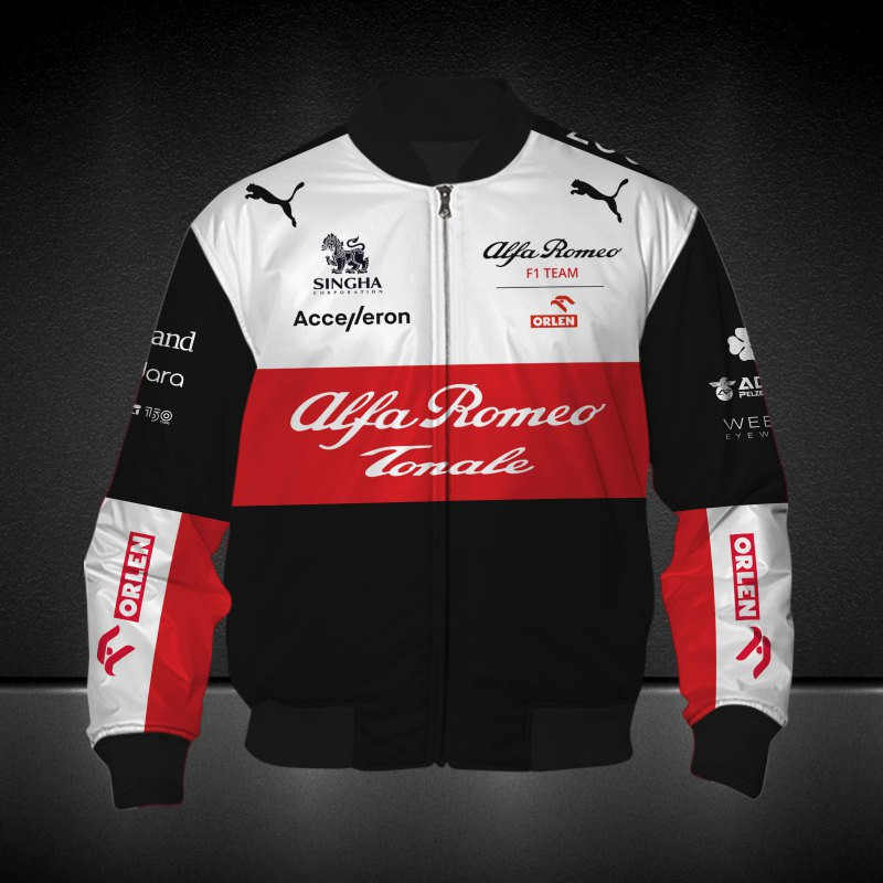 Alfa Romeo Racing ORLEN Printing T-Shirt, Polo, Hoodie, Zip, Bomber 9683 - Famjoys Alfa Romeo Racing ORLEN Printing T-Shirt, Polo, Hoodie, Zip, Bomber 9683 - Famjoys
