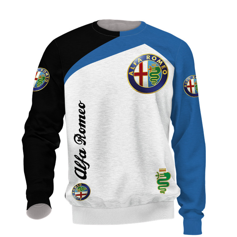 Alfa Romeo t-shirt hoodie apparel 3D full printing - Famjoys Alfa Romeo t-shirt hoodie apparel 3D full printing - Famjoys