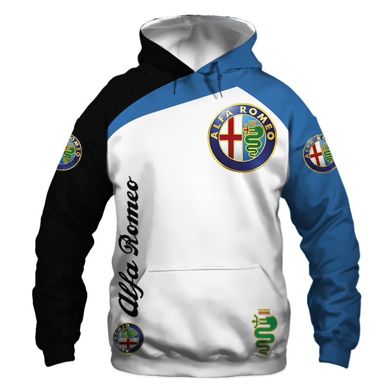 Alfa Romeo t-shirt hoodie apparel 3D full printing - Famjoys Alfa Romeo t-shirt hoodie apparel 3D full printing - Famjoys
