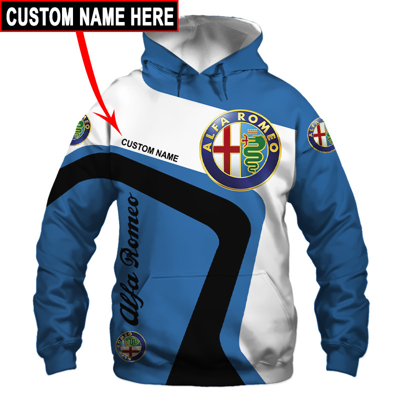 Alfa Romeo t-shirt hoodie apparel 3D full printing - Famjoys Alfa Romeo t-shirt hoodie apparel 3D full printing - Famjoys