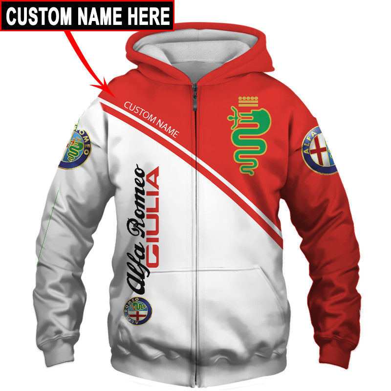 Alfa Romeo t-shirt hoodie apparel 3D full printing - Famjoys Alfa Romeo t-shirt hoodie apparel 3D full printing - Famjoys