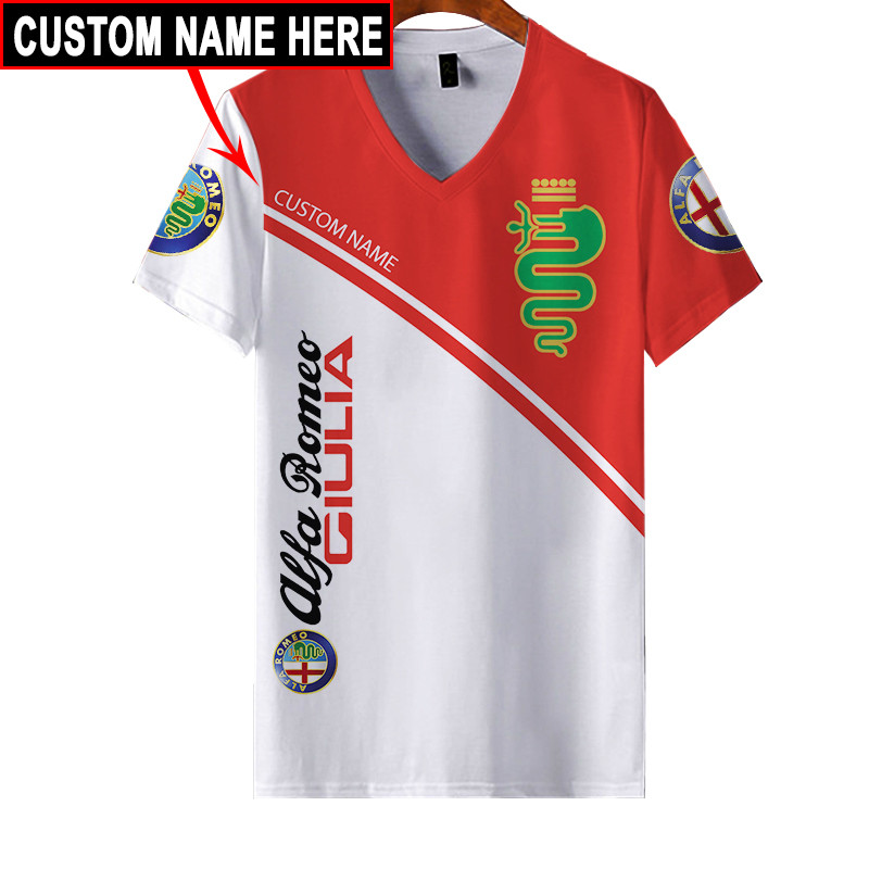 Alfa Romeo t-shirt hoodie apparel 3D full printing - Famjoys Alfa Romeo t-shirt hoodie apparel 3D full printing - Famjoys
