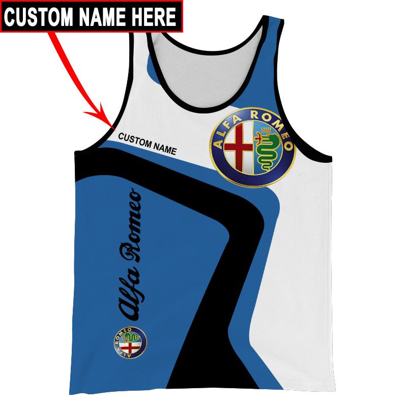 Alfa Romeo t-shirt hoodie apparel 3D full printing - Famjoys Alfa Romeo t-shirt hoodie apparel 3D full printing - Famjoys