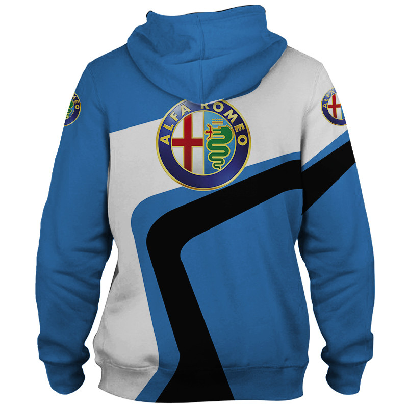 Alfa Romeo t-shirt hoodie apparel 3D full printing - Famjoys Alfa Romeo t-shirt hoodie apparel 3D full printing - Famjoys