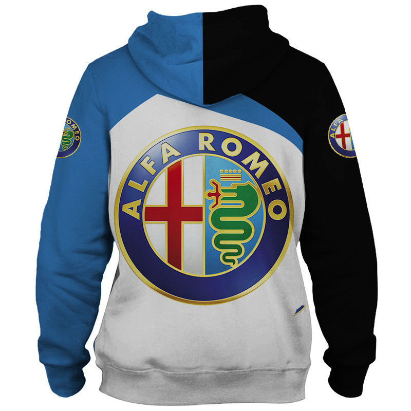 Alfa Romeo t-shirt hoodie apparel 3D full printing - Famjoys Alfa Romeo t-shirt hoodie apparel 3D full printing - Famjoys