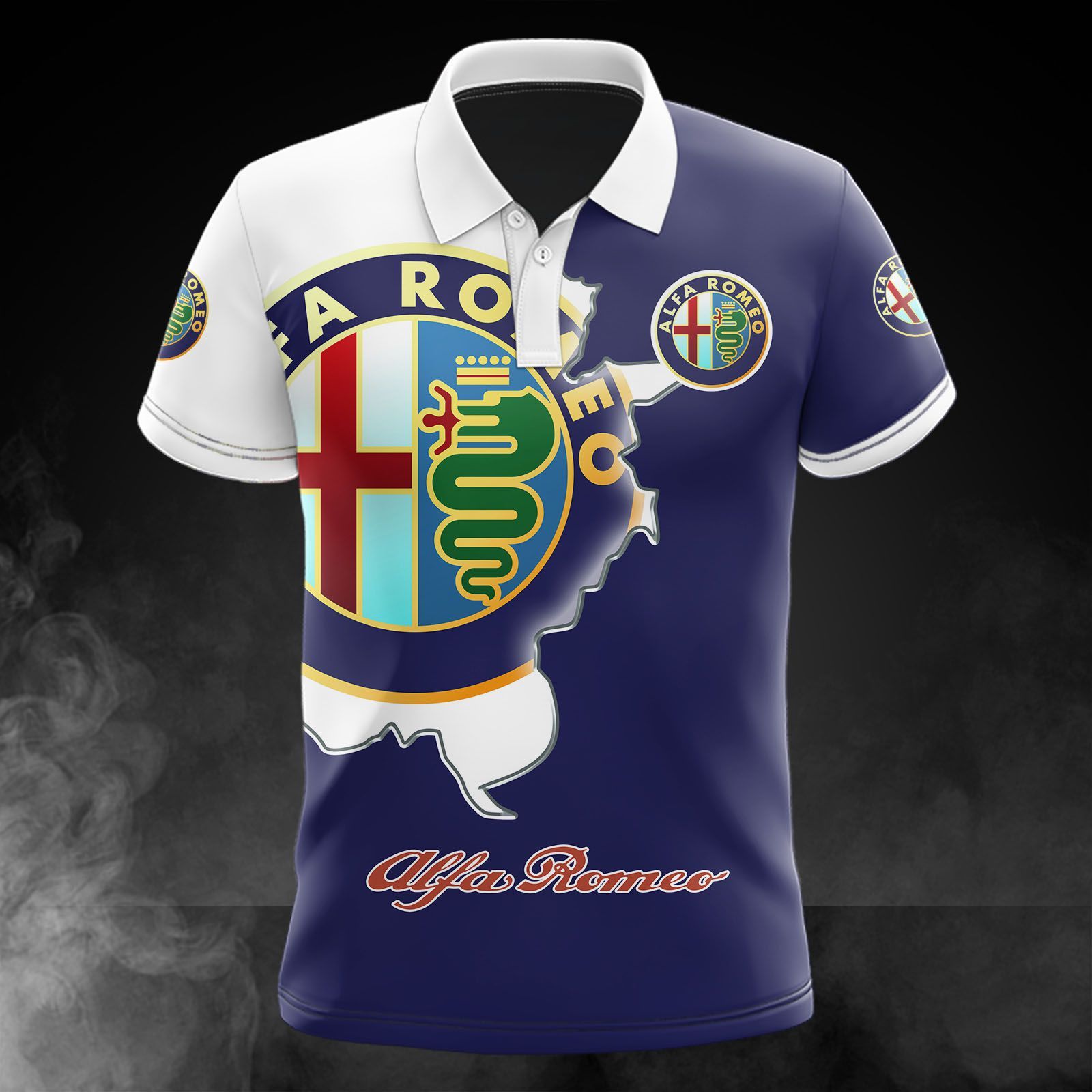 Alfa Romeo T-Shirt, Polo, Hoodie, Zip, Bomber 001 - Famjoys Alfa Romeo T-Shirt, Polo, Hoodie, Zip, Bomber 001 - Famjoys