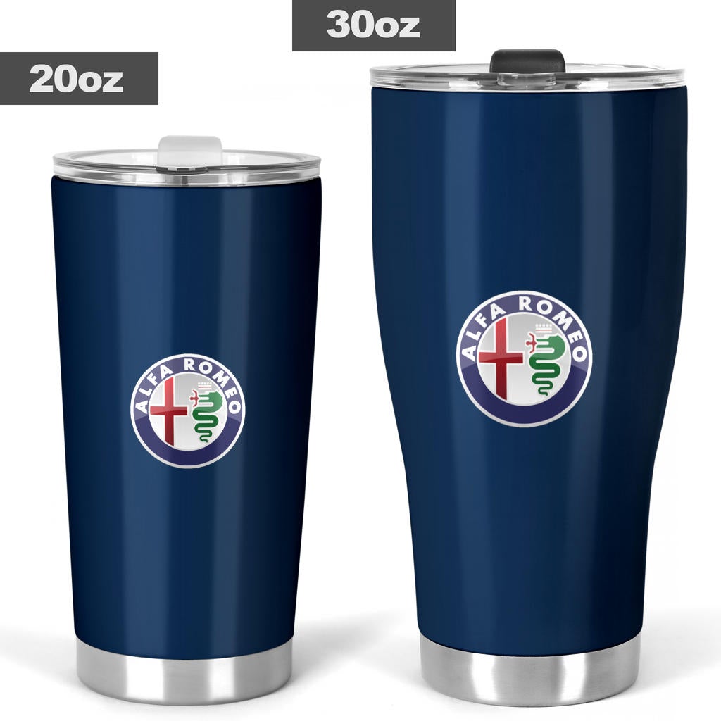Alfa Romeo Tumbler Blue - Famjoys Alfa Romeo Tumbler Blue - Famjoys