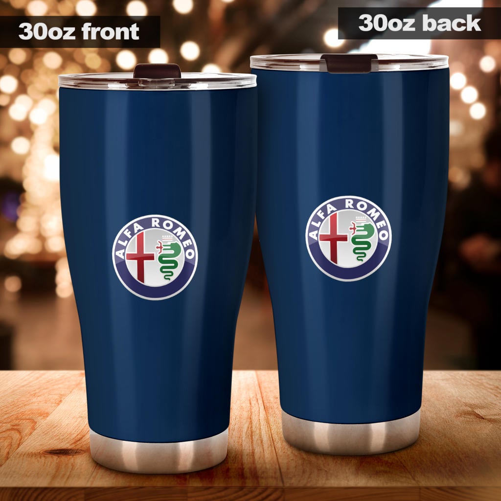 Alfa Romeo Tumbler Blue - Famjoys Alfa Romeo Tumbler Blue - Famjoys