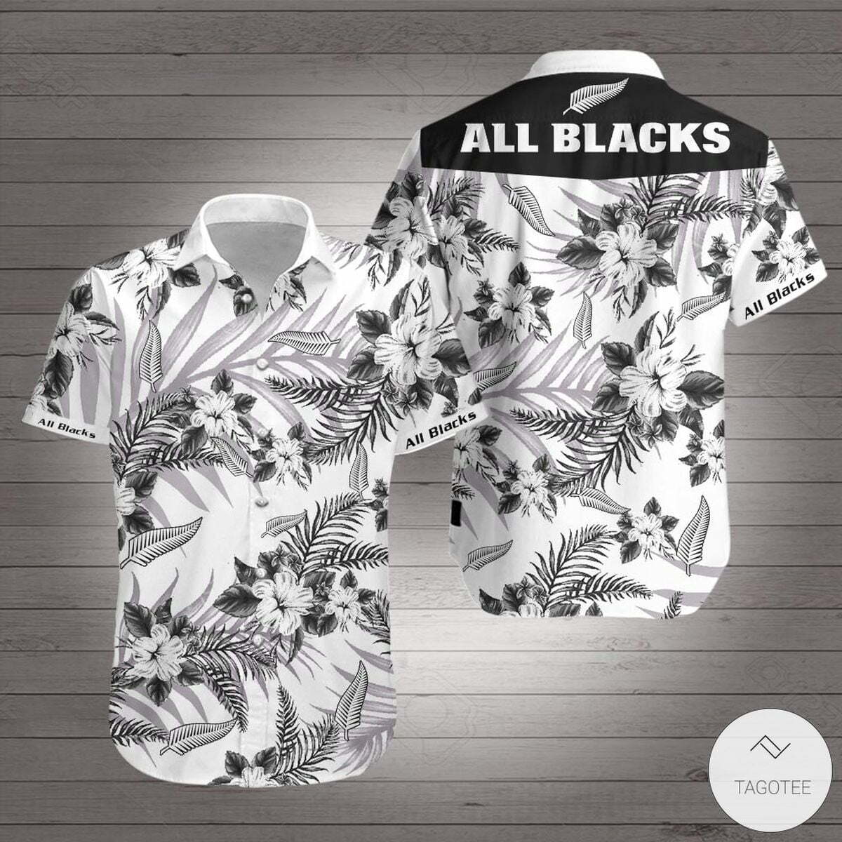 All Blacks Hawaiian Shirt - Famjoys All Blacks Hawaiian Shirt - Famjoys