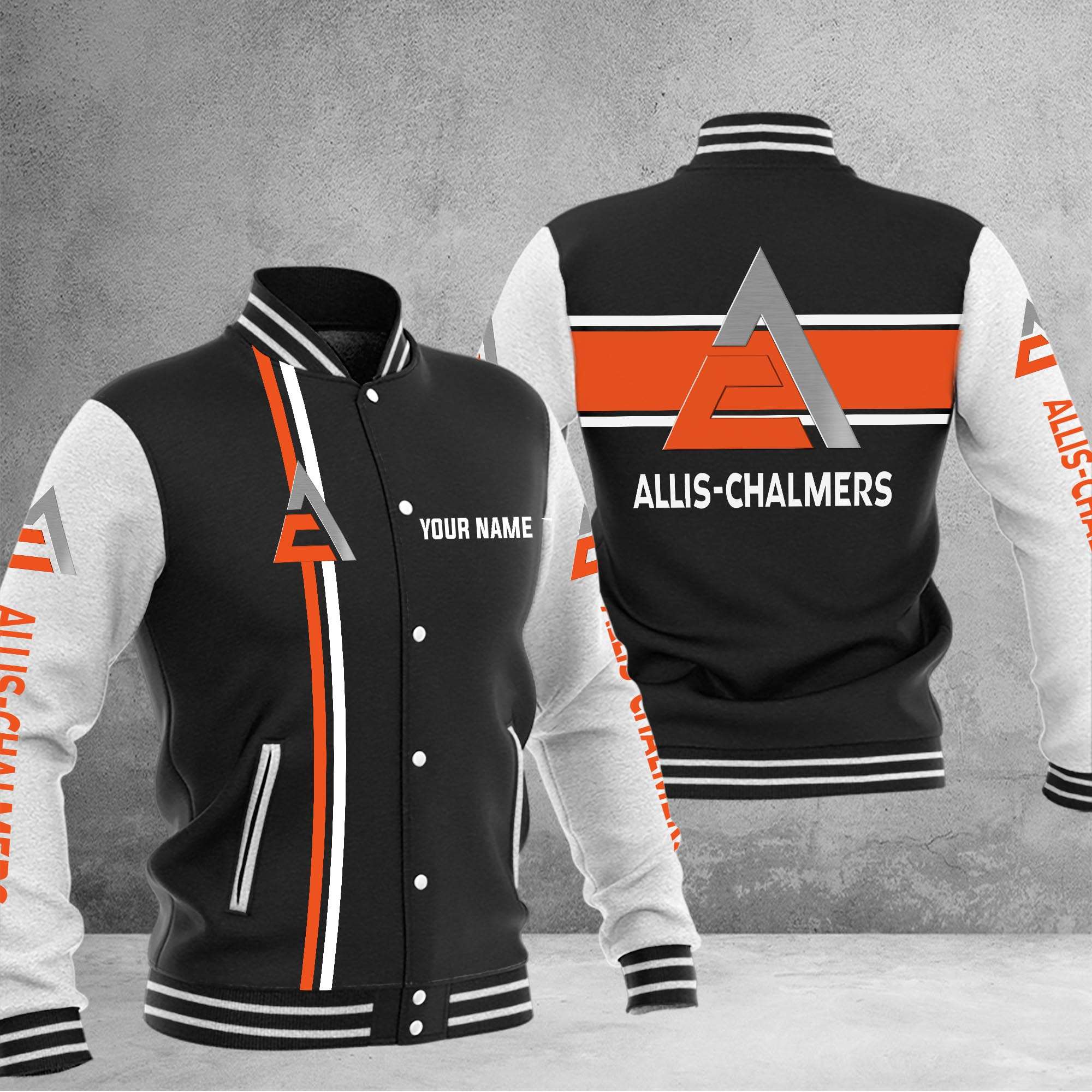 Allis Chalmers Baseball Jacket - Famjoys Allis Chalmers Baseball Jacket - Famjoys