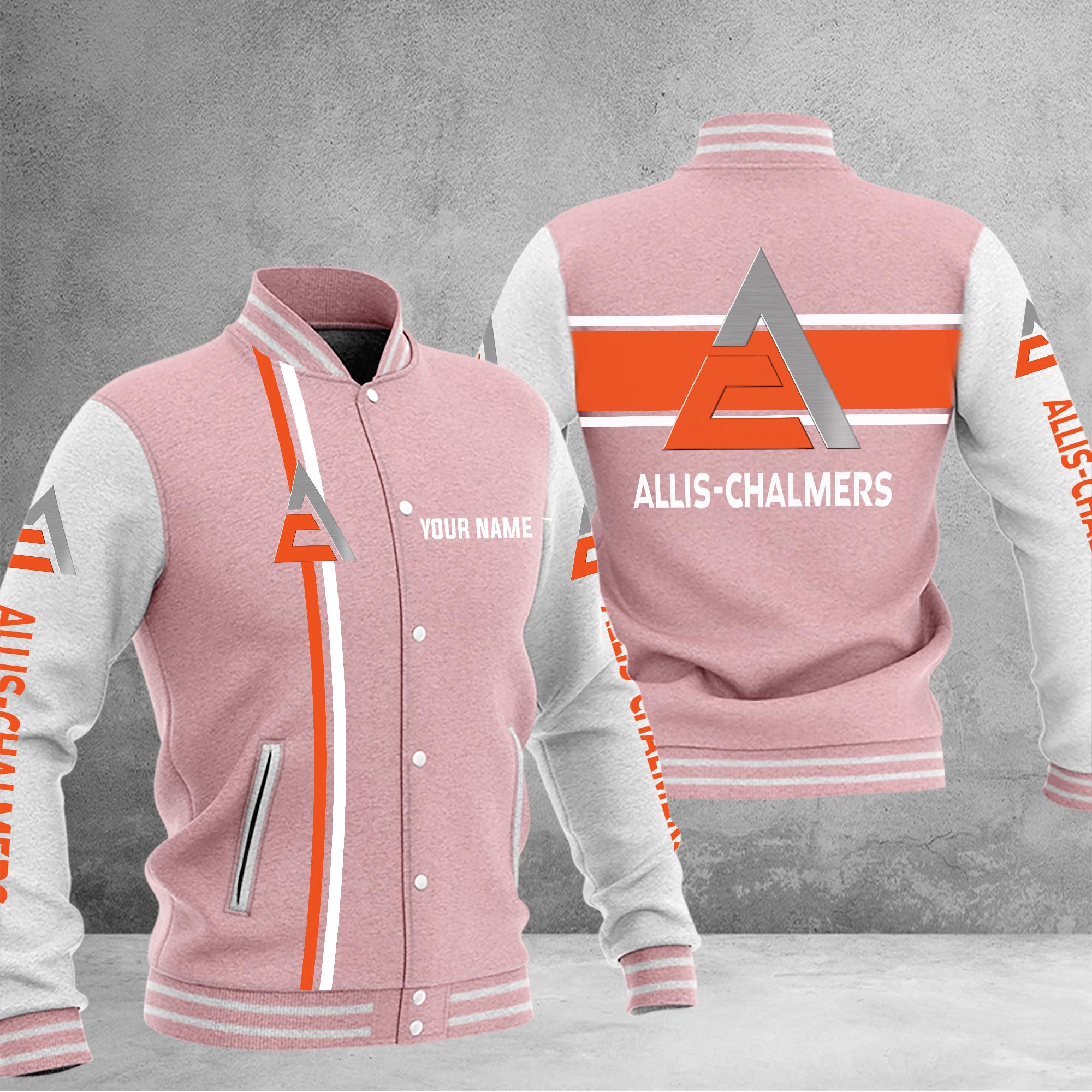Allis Chalmers Baseball Jacket - Famjoys Allis Chalmers Baseball Jacket - Famjoys