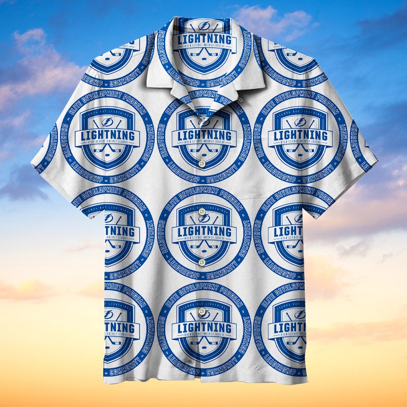 Amazing Tampa Bay Lightning Hawaiian Shirt - Famjoys Amazing Tampa Bay Lightning Hawaiian Shirt - Famjoys