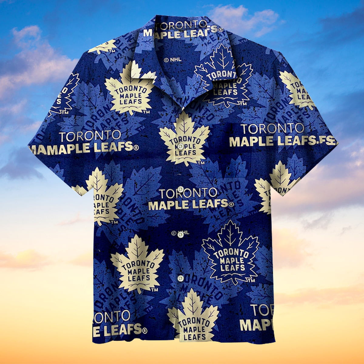 Amazing Toronto Maple Leaf Hawaiian Shirt - Famjoys Amazing Toronto Maple Leaf Hawaiian Shirt - Famjoys