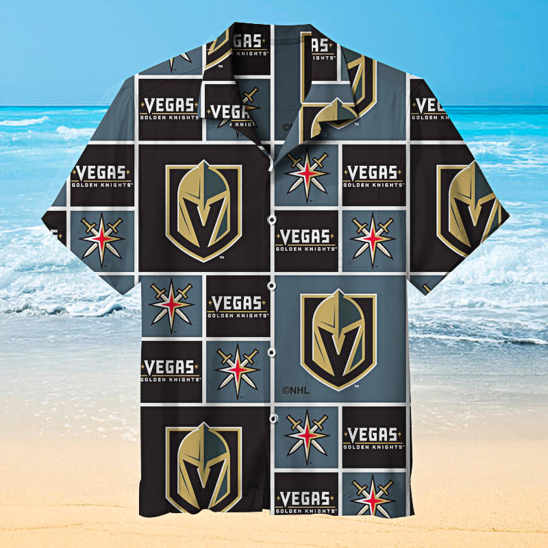 Amazing Vegas Golden Knights Hawaiian Shirt - Famjoys Amazing Vegas Golden Knights Hawaiian Shirt - Famjoys